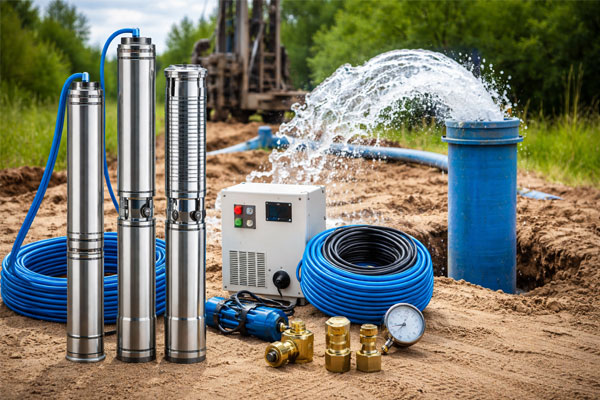 Borewell Submersible Pump
