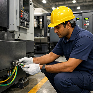 earthing-boring-for-cnc-machines-factory Earthing boring for manufacturing factories to protect CNC machines and VFD systems