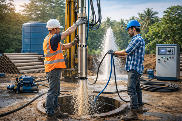 Borewell Contractor in Rakhial