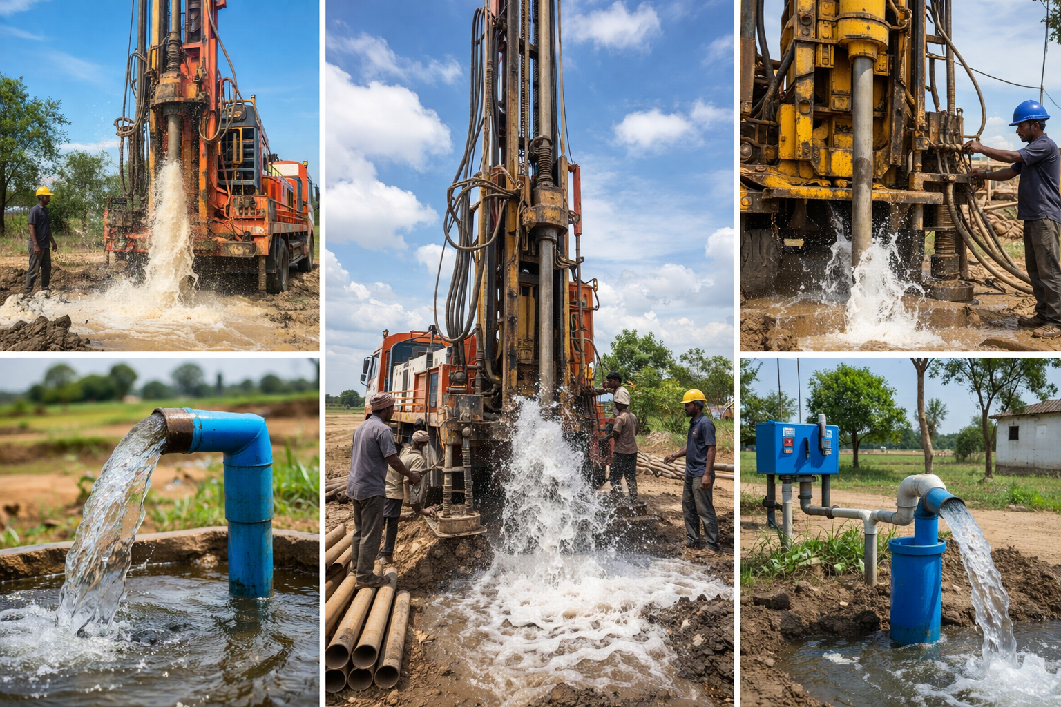 Tubewell Contractor in Dholera